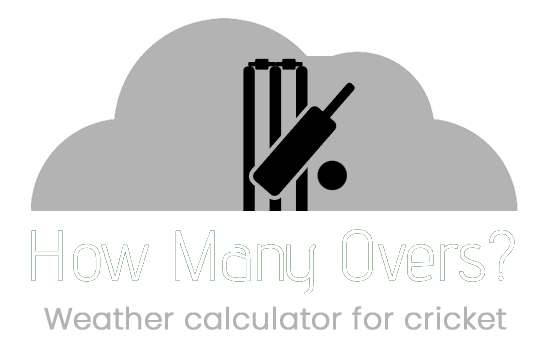 How Many Overs? — Weather calculator for cricket